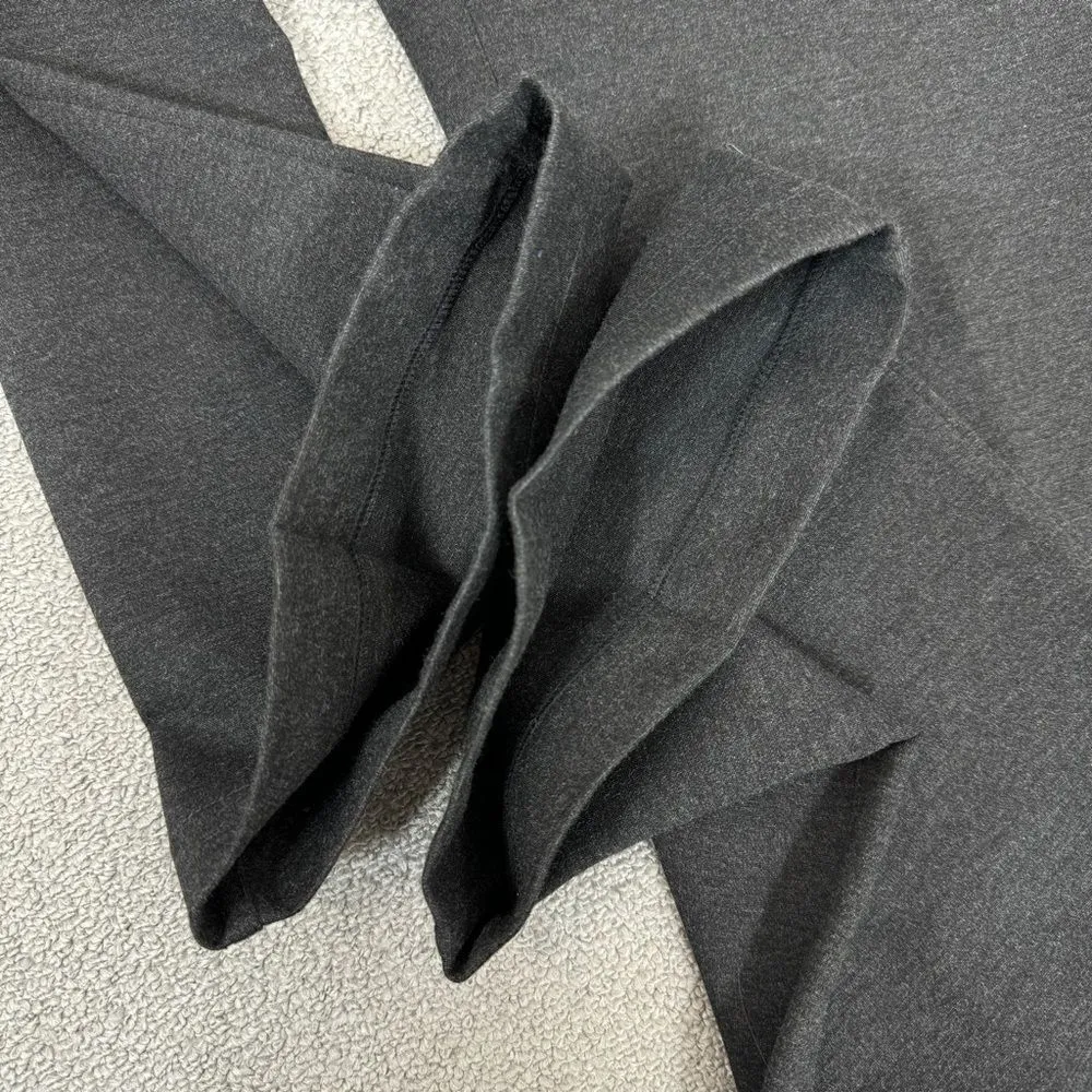 Betabrand Bootcut Pants Charcoal Grey Medium Long Dress Yoga - Image 7