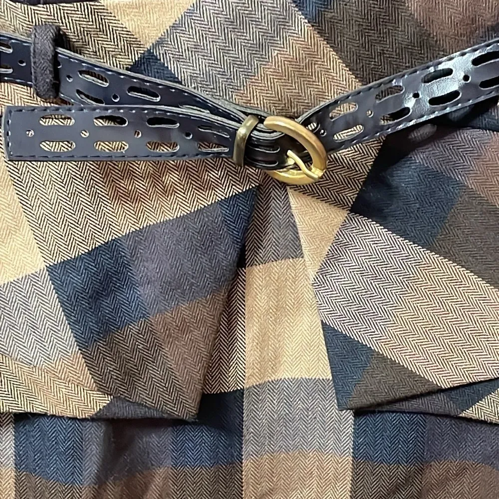 👗👗👗BOGOHO 👗👗👗Belted Plaid Dress - Image 2