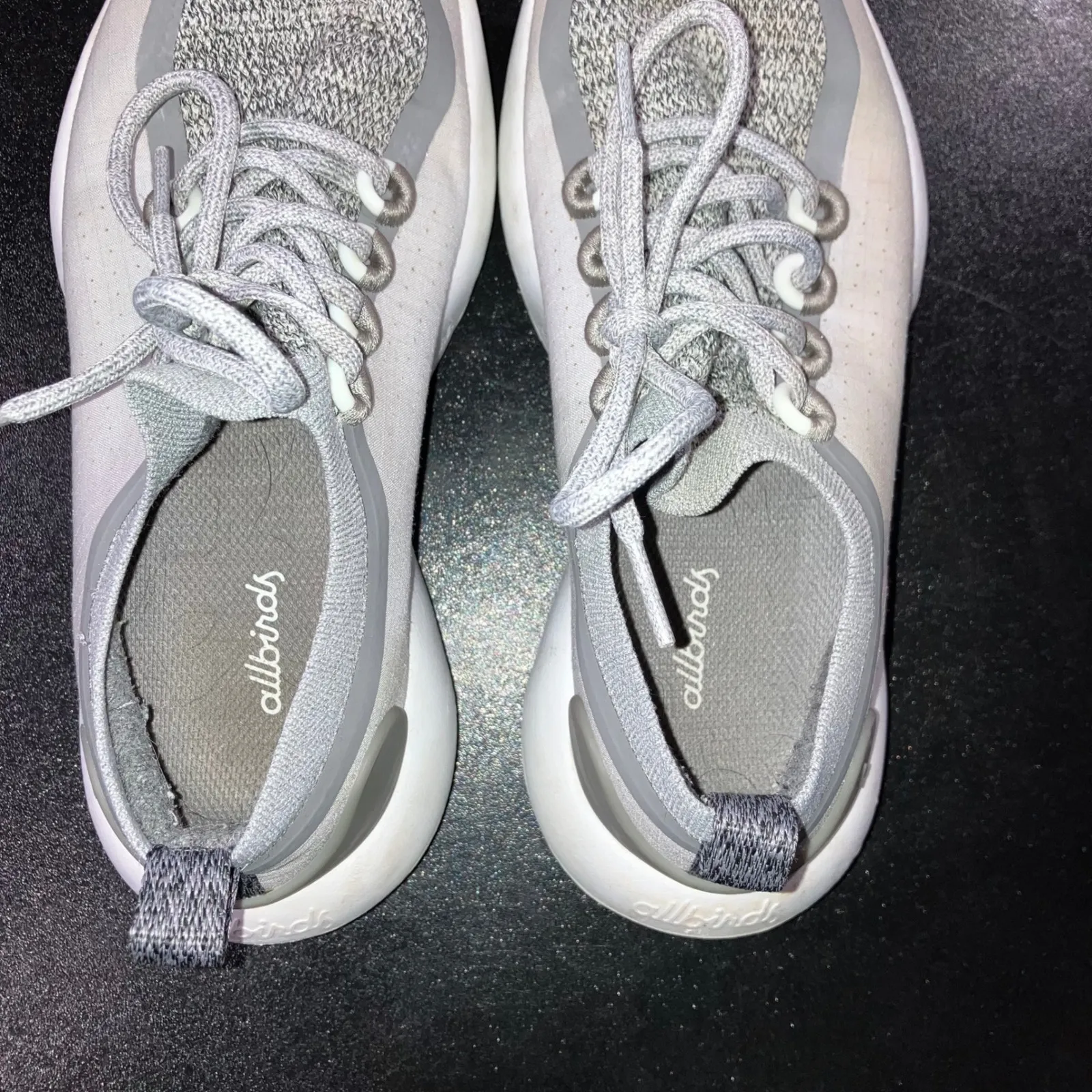 Allbirds Sneakers 8.5 Women Swt Runner Mizzles Gray Water Repellent Shoes - Image 9