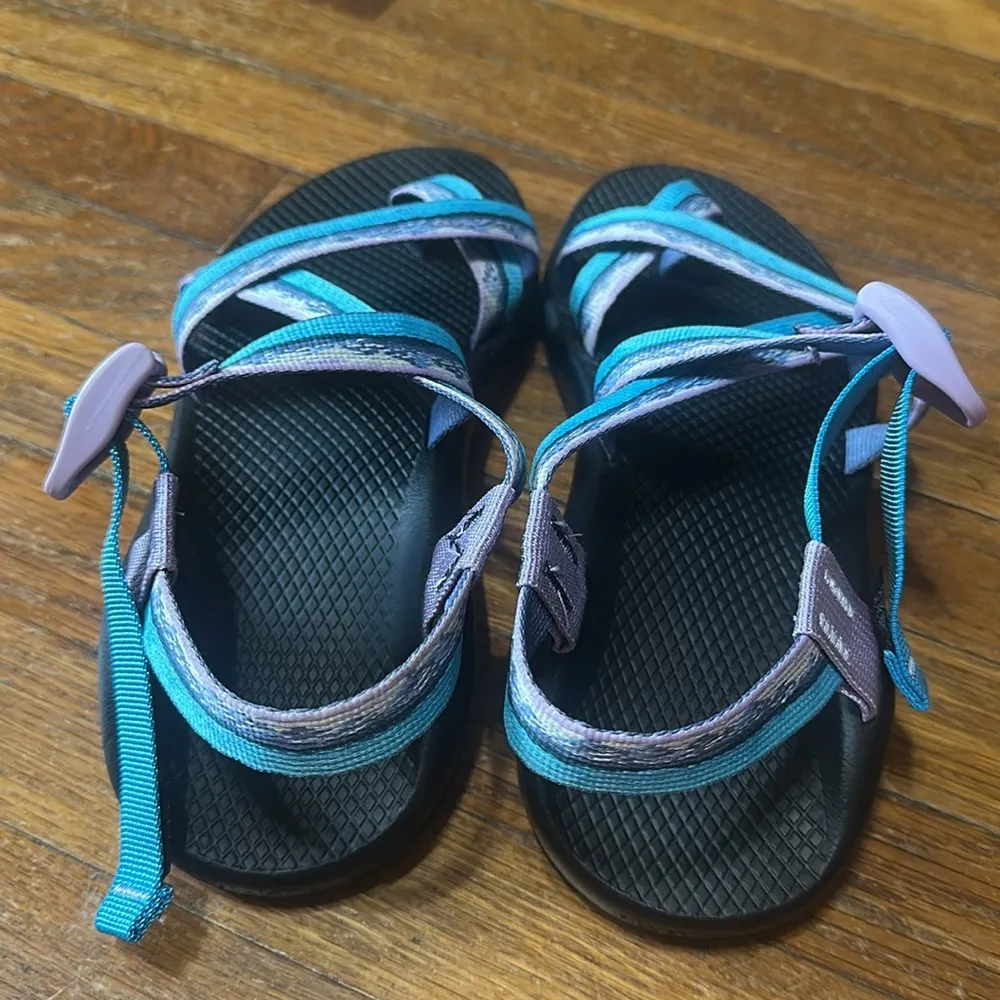 Chaco Z/2 Women’s Hiking Sandals, Mountain Print, Sz 10 - Image 4