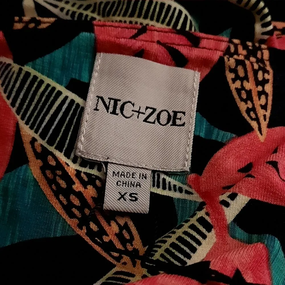 Nic+Zoe Colorful Canopy Dress Women's XS Extra Small Sleeveless Casual - Image 5