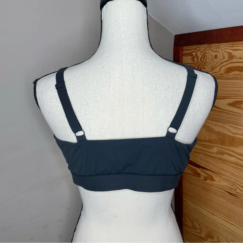 SKIMS Fits Everybody Scoop Bralette Bra Onyx Black 4X NWT Plus Size - Image 2