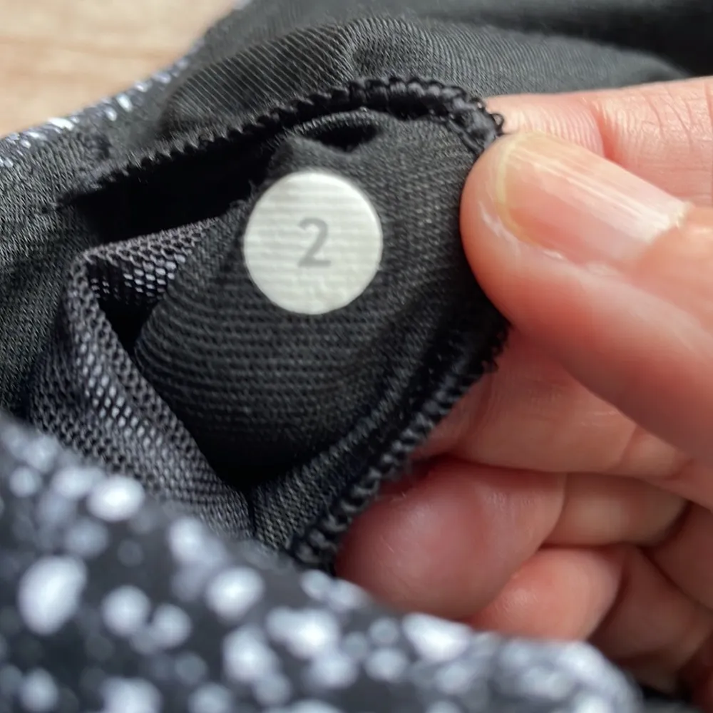 Lululemon Run Stuff Your Bra Mini Splatter Long Line 2 - Image 7