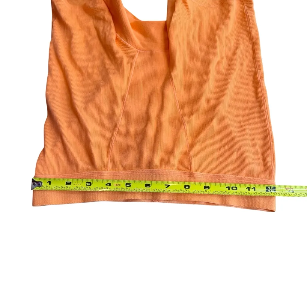 Under Cloud Women’s Size S Ribbed Boxer Shorts Orange Loungewear Pajama Bottom - Image 5