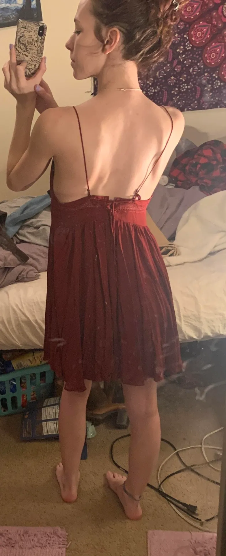 Free People Red Dress - Image 2