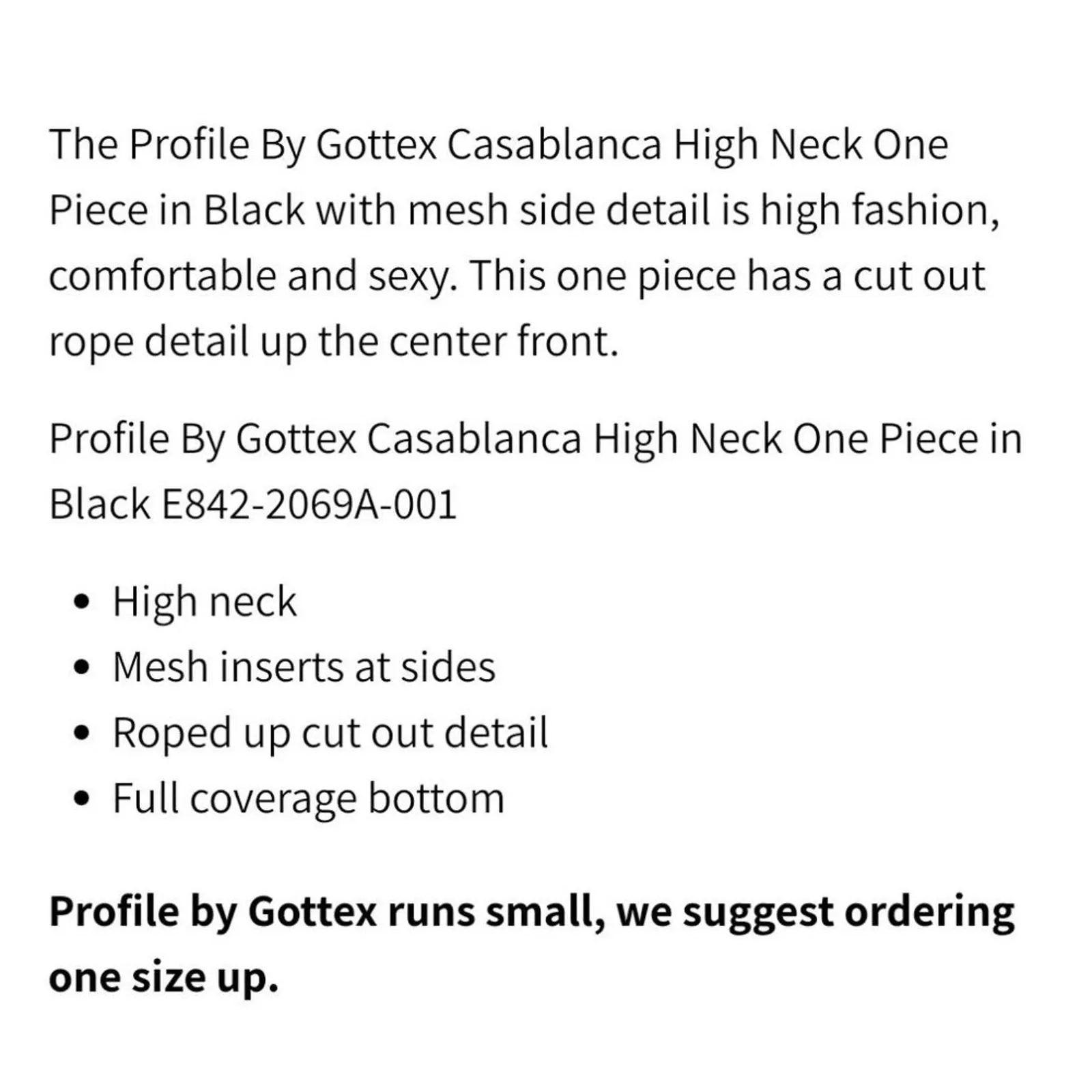 NWT Profile By Gottex Casablanca Lace - Image 10