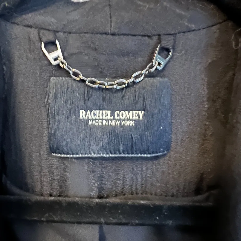 Rachel Comey Bromley Jacquard Shawl Collar Blazer Luxe Designer Workwear Size 8 - Image 6