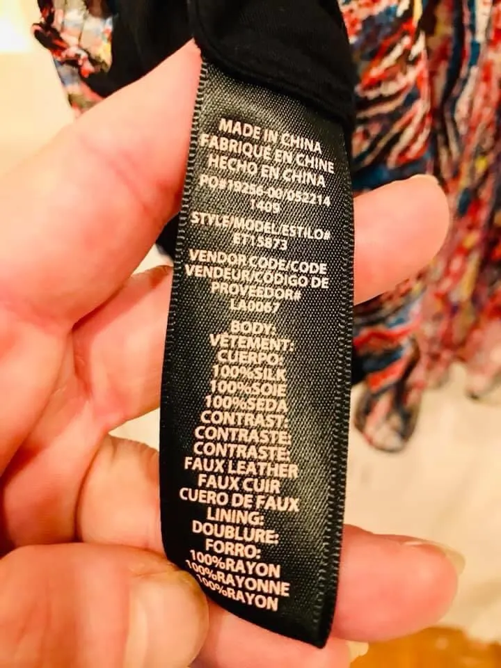 Ella Moss Silk Top Sz M - Image 5