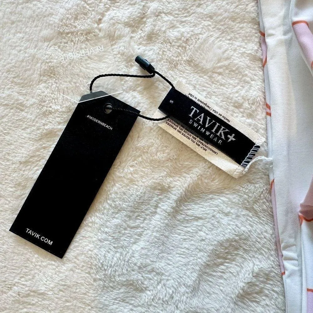 NWT Tavik Jax Tie Side Swim Bottom in Belle Lilac Snow - Image 2