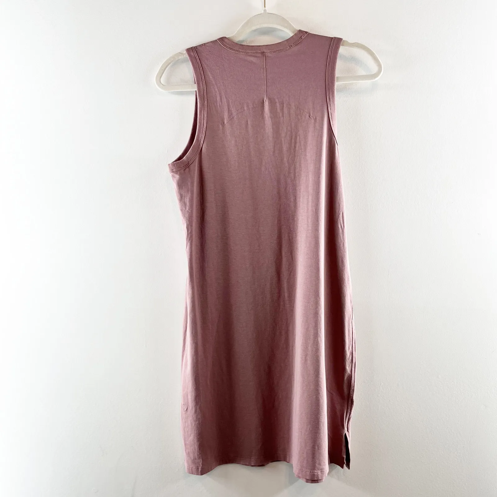 Lululemon Classic-Fit Cotton-Blend Dress Twilight Rose Pink Small - Image 8