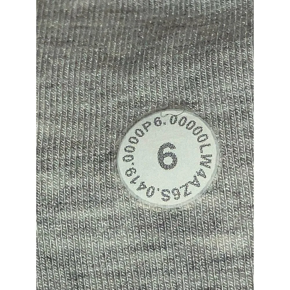Lululemon Easy Wrap Coast Ultra Light Heathered Core Grey Cocoon Jacket-sz 6 - Image 10