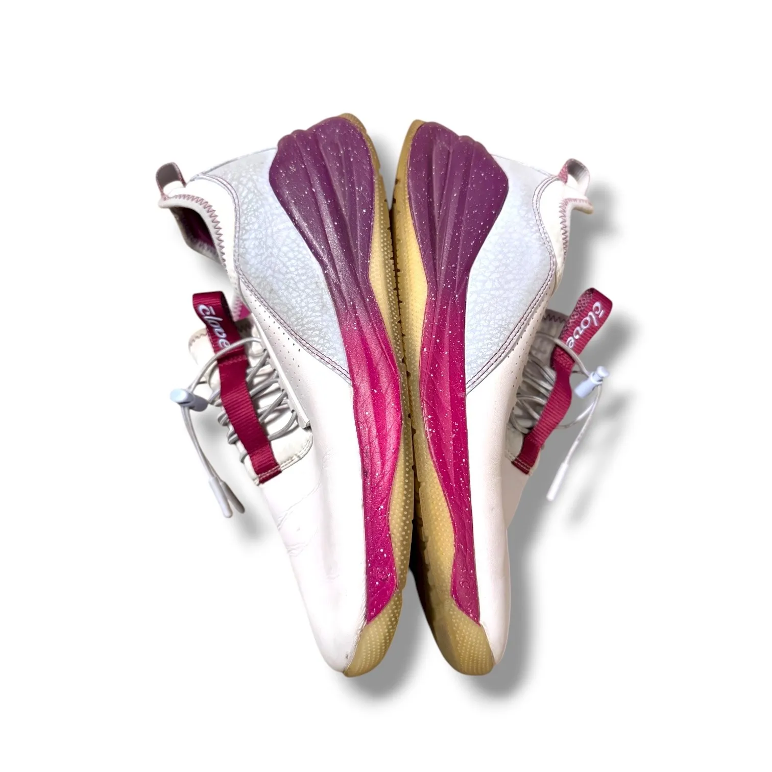 Clove Classic Limited Sneakers Women's 9 Plum‎ Amethyst Nursing Comfort Shoe White - Image 3