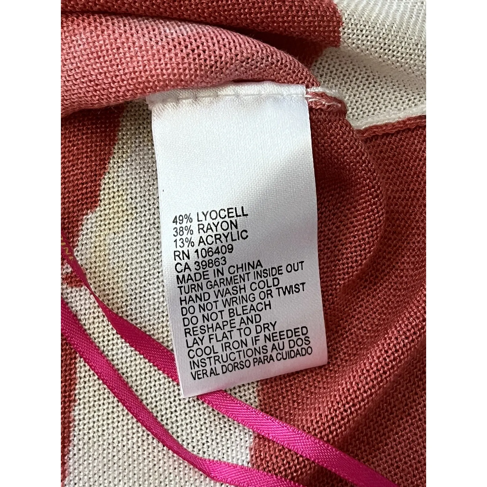 #20 Women's Catherine Malandrino Americana Flag Sleeveless Top, Sz: XS - Image 4