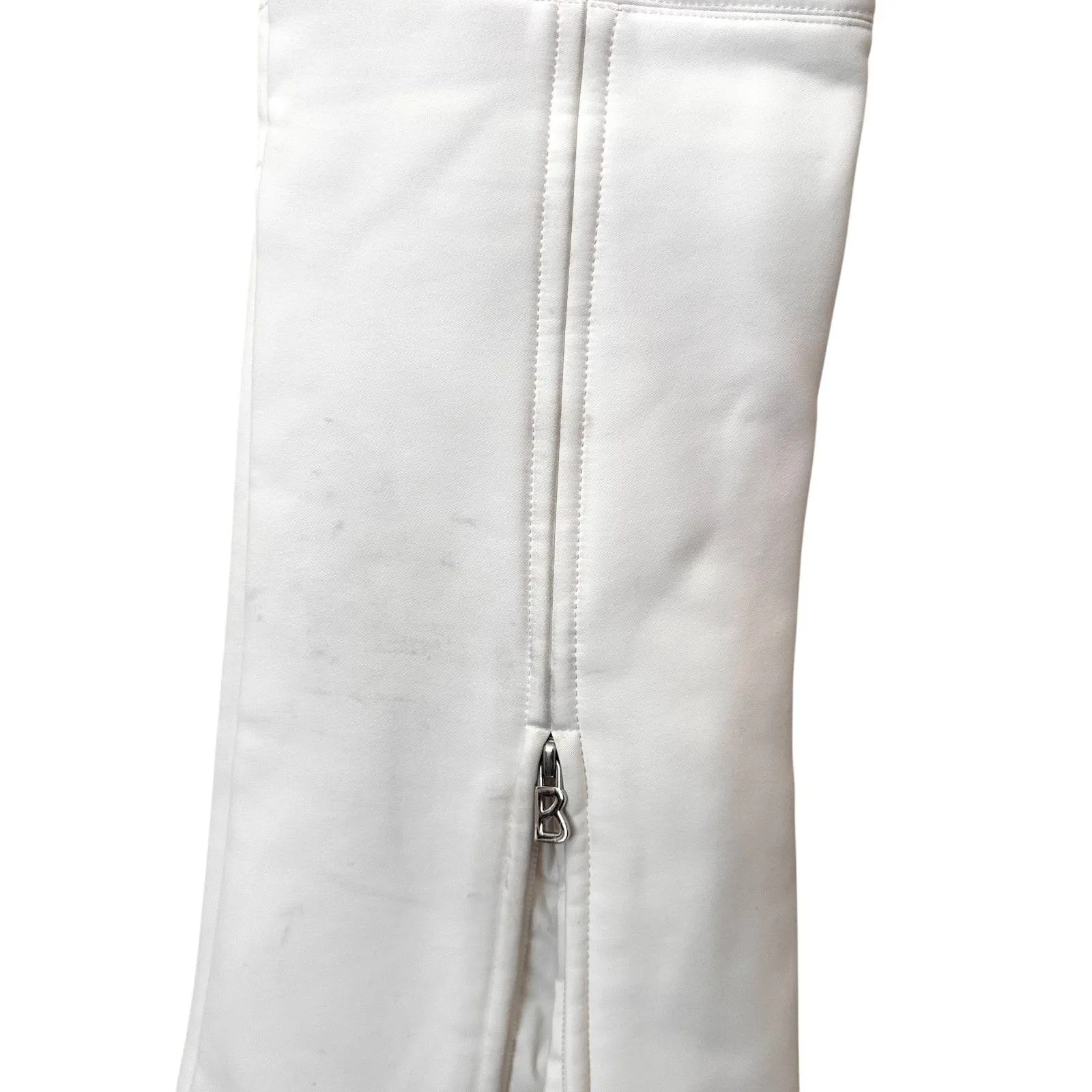 BOGNER Fleece Lined Ski Pants White Sz‎ 8 LONG - Image 6