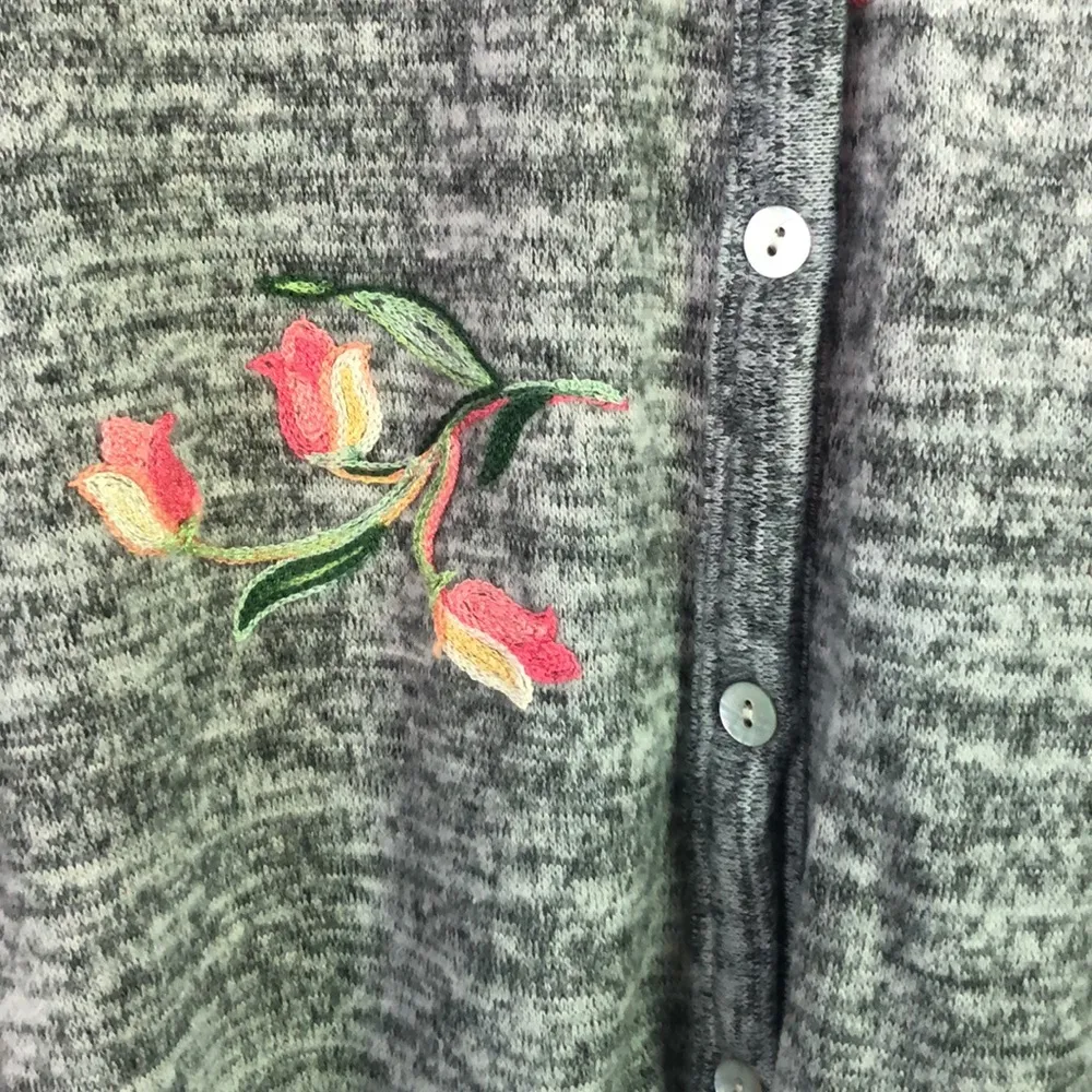 Fig and flower size 1x embroidered top - Image 2