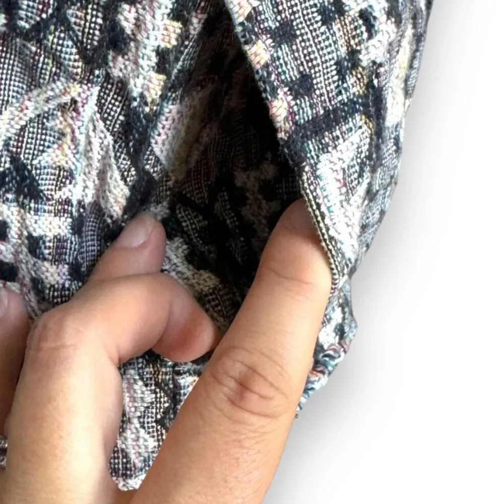 Anthropologie Hei Hei Tinsley Faifo Textured Jacquard Jacket Distressed Size 0 - Image 8