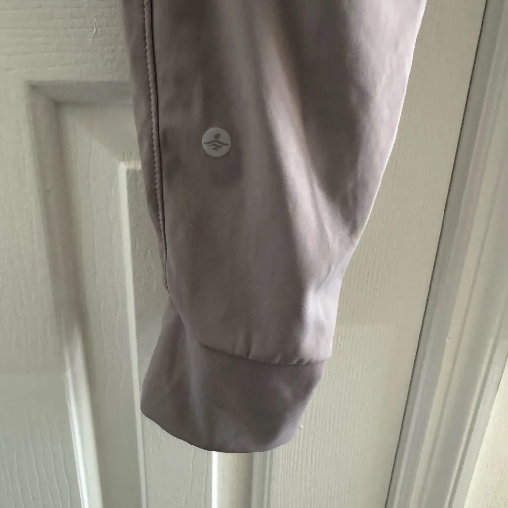 Halara  SoftlyZero Plush High Waisted Drawstring Pocket Plain Full Length Joggers - Image 6