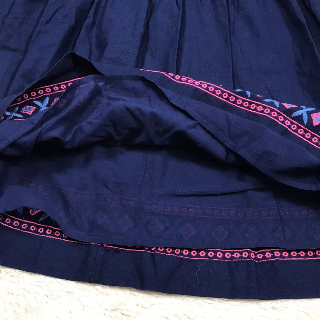 Vineyard Vines Embroidered Fit & Flare Dress - Image 7