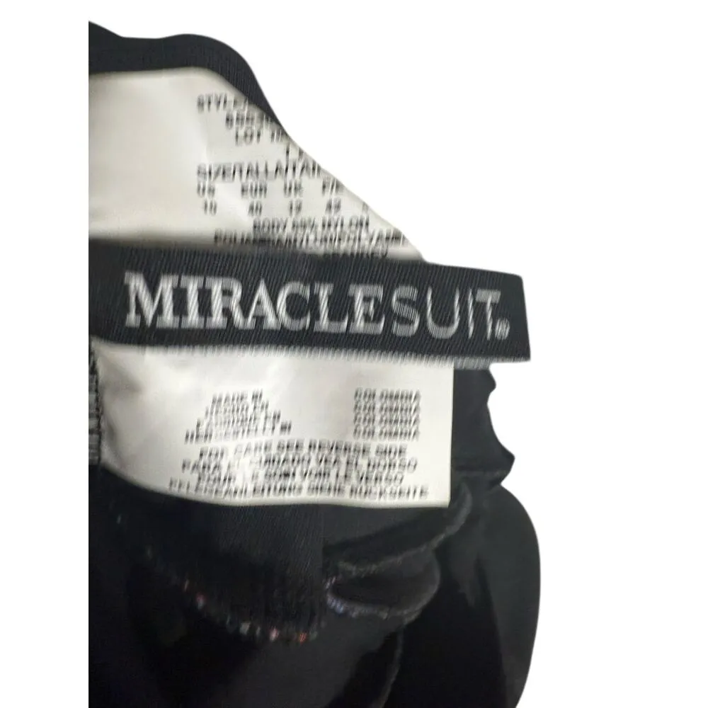 Miraclesuit Stitch It Layered Escape One Piece Slimming Swimsuit Size 10 - Image 10