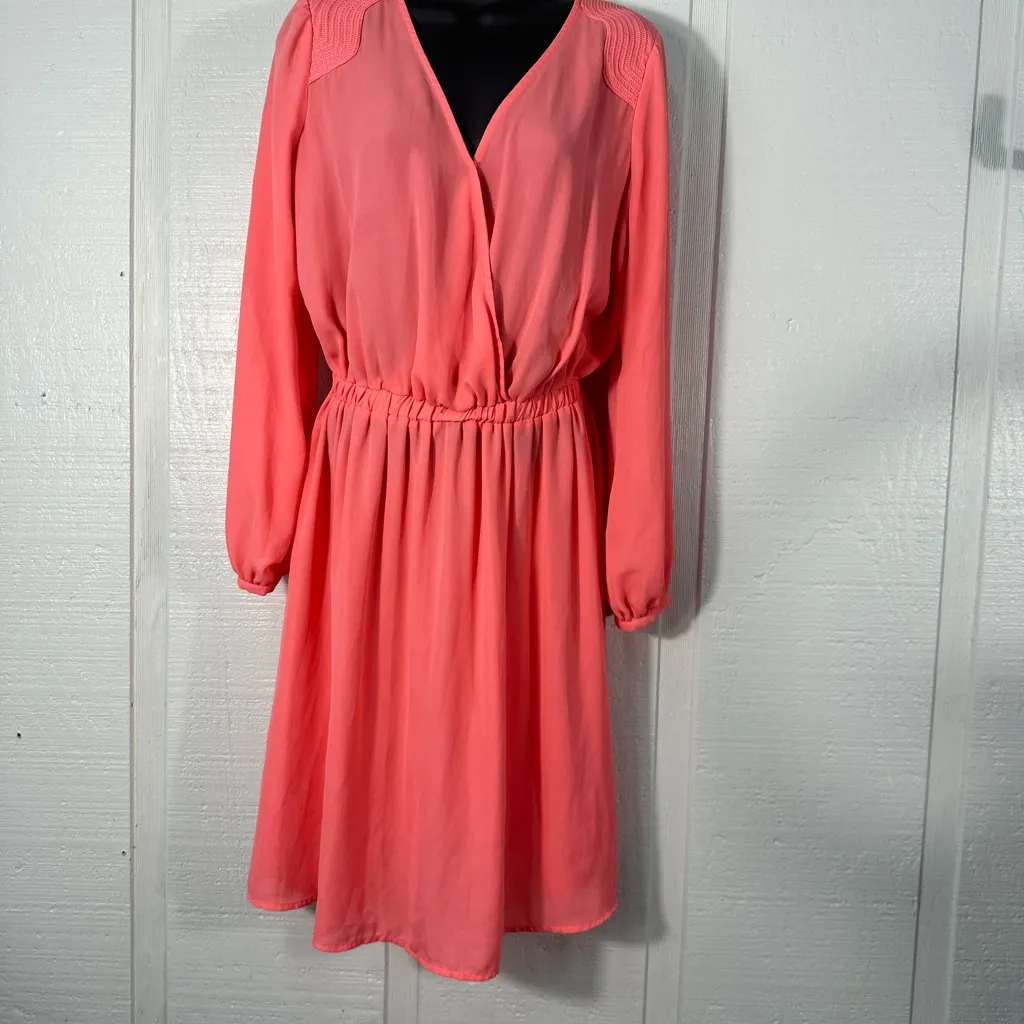 Gibson Latimer Women’s Orange Dress Size Small EUC - Image 3