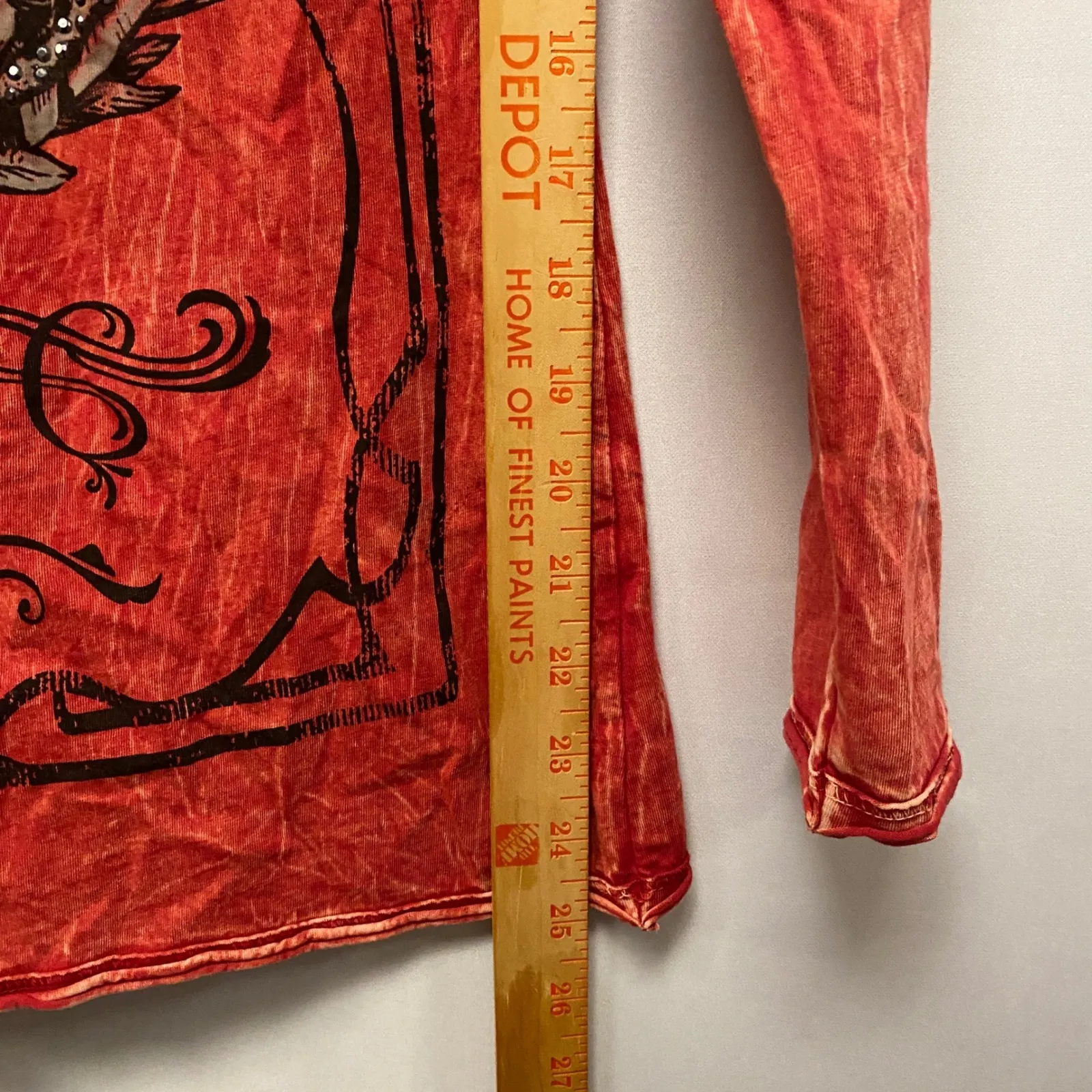 Vintage Grunge Whimsygoth Punk Women S Y2K Lace Long Sleeve Fleur de Lis Graphic - Image 11