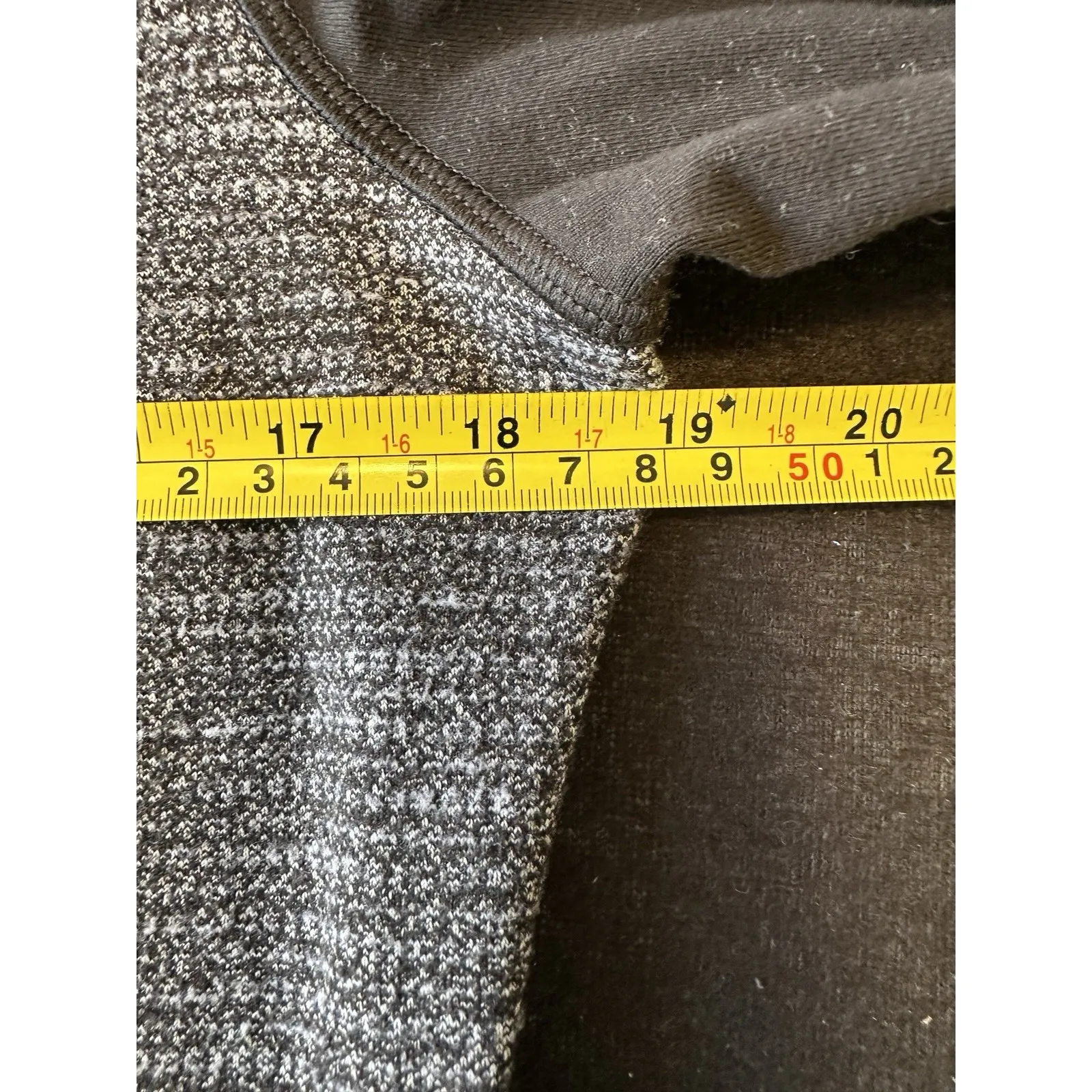 Lululemon Athletica 6 Gray Cowl‎ Mock Neck Full Zip Fitness Yoga Jacket Outdoor - Image 8
