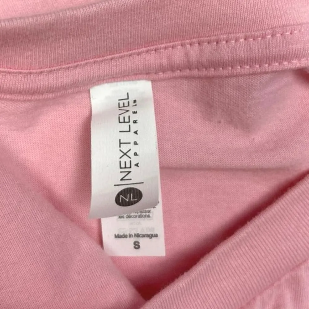 Lil Nas Womens Pink Unlikely Cowboy Artist Fan Short Sleeve Tee T-Shirt Top Sz S - Image 6