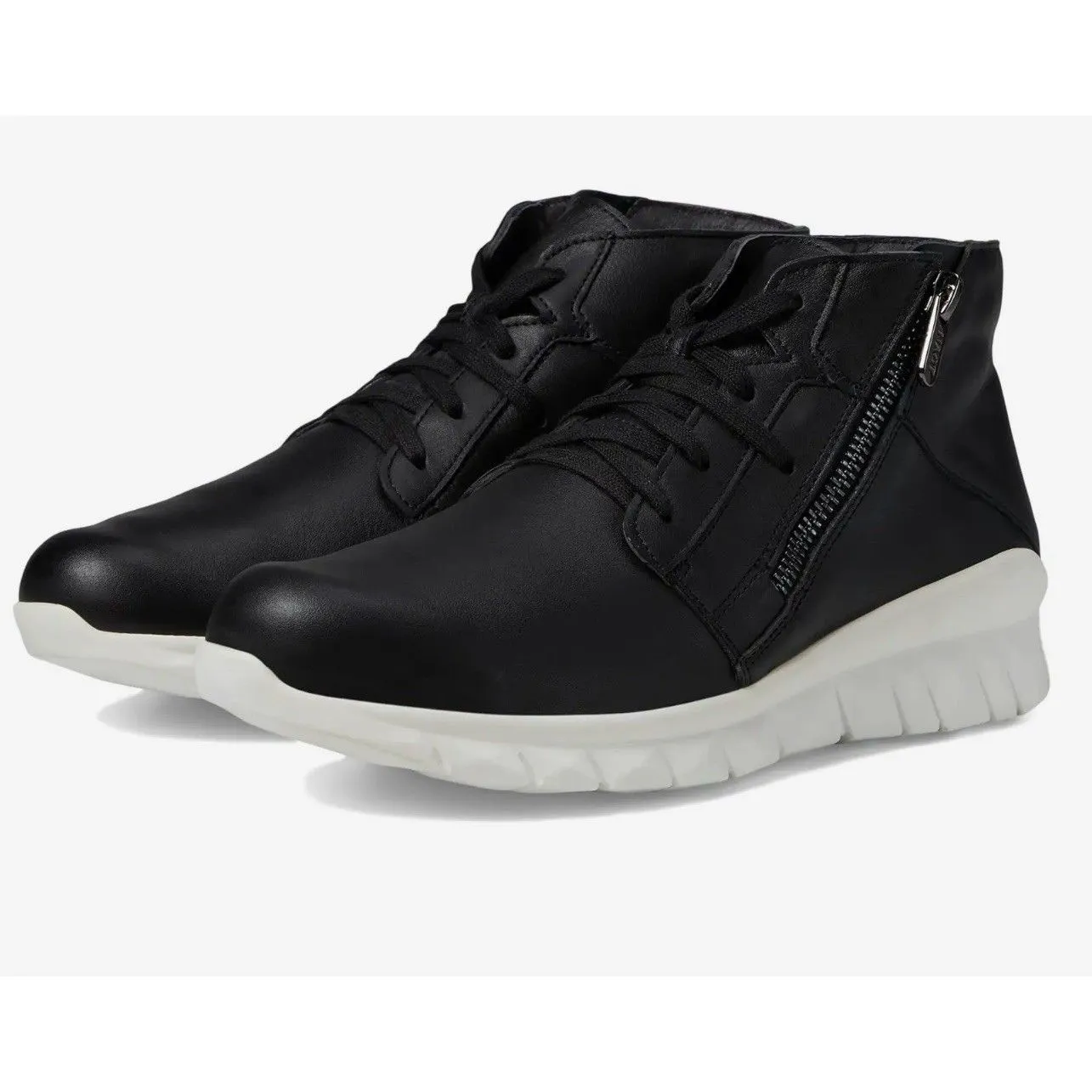 NAOT Polaris Jet Black Leather Sneakers –Apollo Collection Women’s US 8 / EU 39 - Image 3