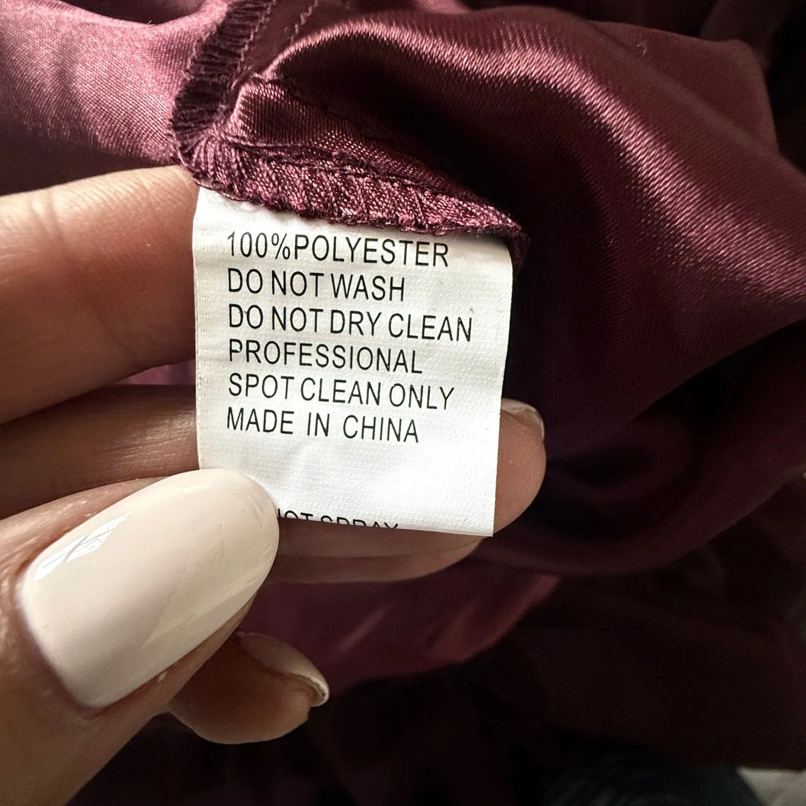 Mac Duggal Style 67911 Bordeaux Ruffle Tiered Lace Up Chiffon Cut Out Gown Sz 16 - Image 6