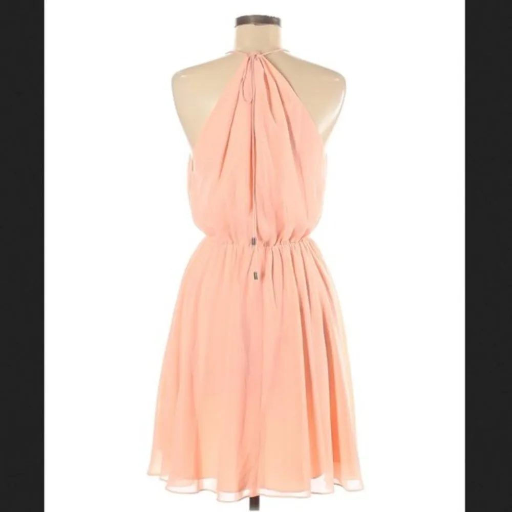 Haute Hippie Dress M NWT Wrap Harmony Magnolia Pink Cocktail Dressy Party Event - Image 8
