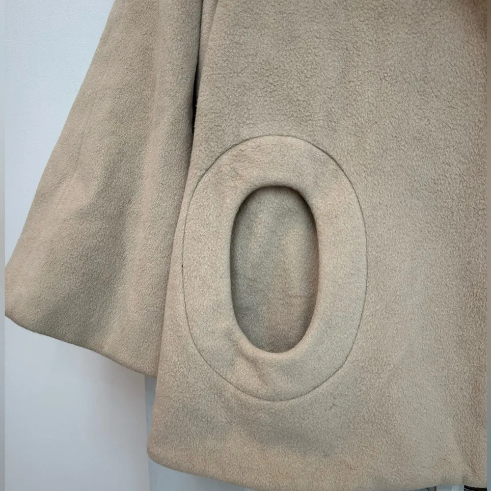 Vintage Betsey Johnson Y2K Angora Wool Leopard Print Lined Zip Jacket Size XS - Image 7