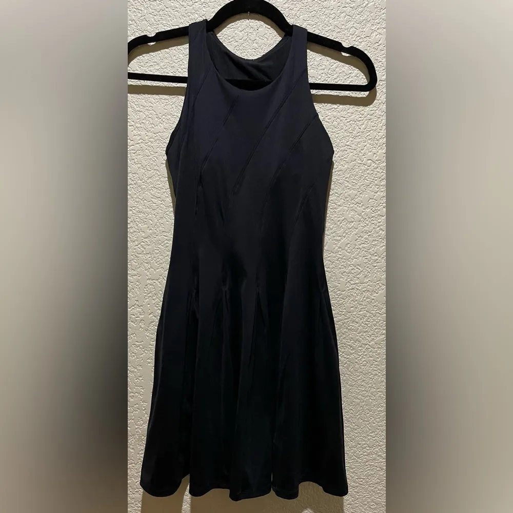 Lululemon Court Crush Tennis Dress Nulux in Black Size 0,2? - Image 12