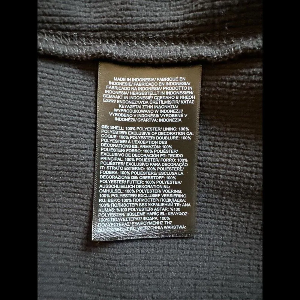 The North Face Vest Women’s Medium Gray Windwall  Zip Pockets Embroidered Logo - Image 7