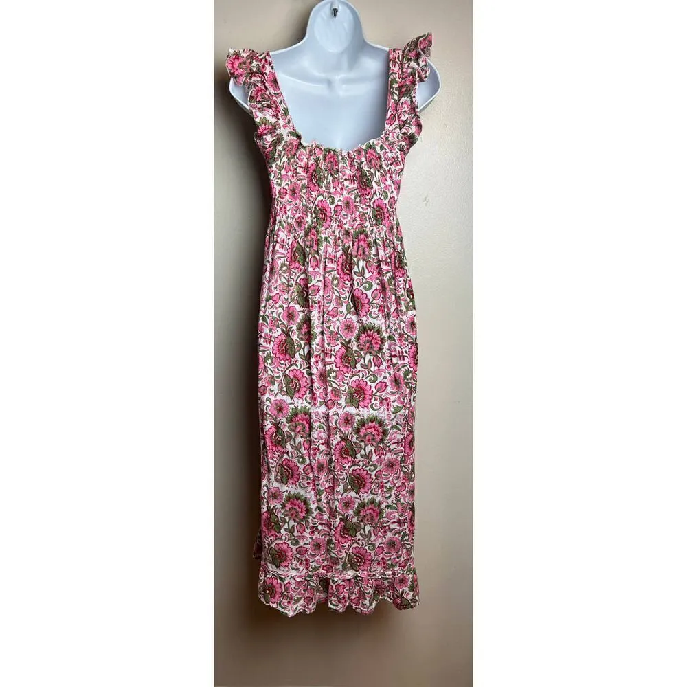 Grace Holiday Olivia Midi Dress in Pink Garden Sz. XS - Image 3