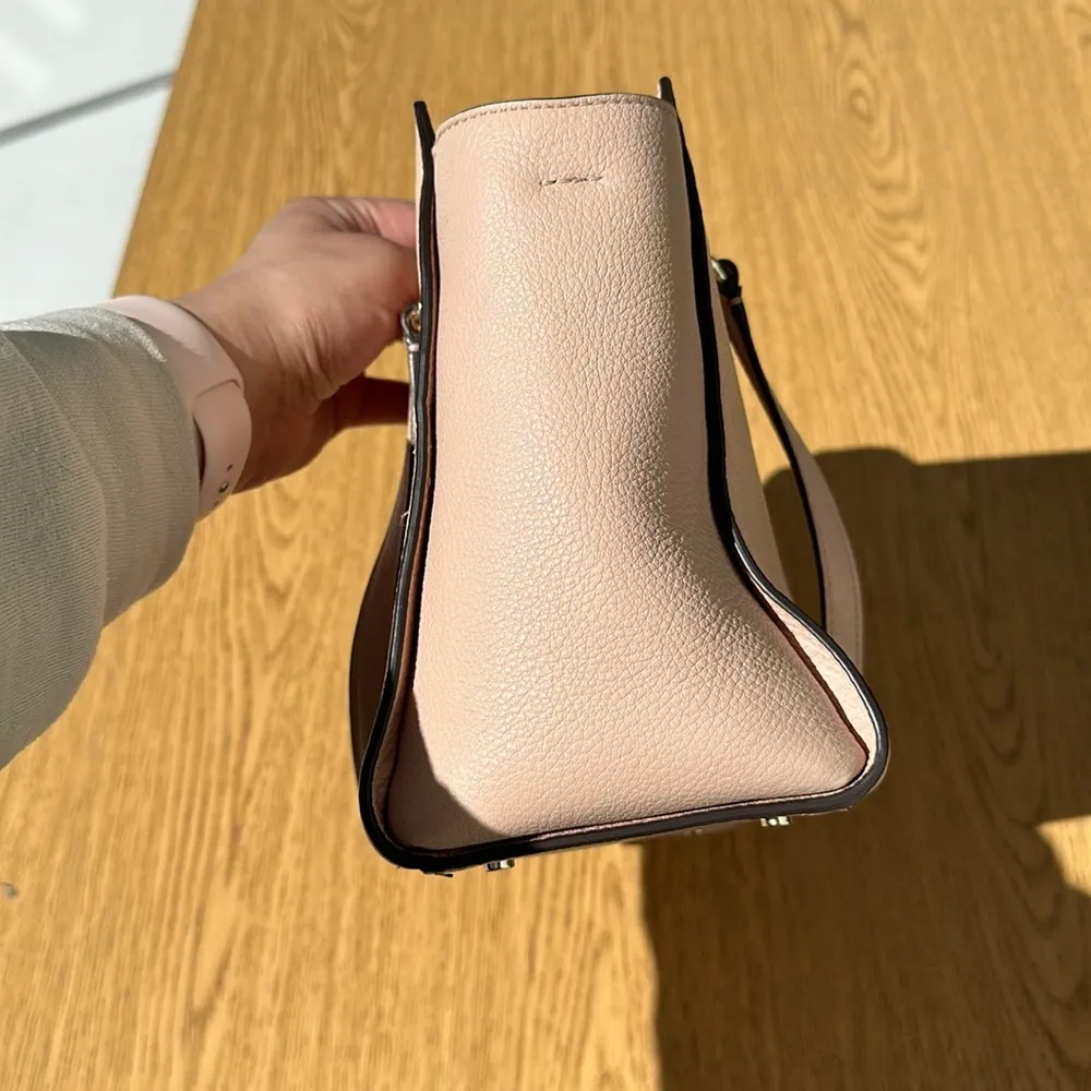 Kate Spade Medium Jackson Satchel Pink Warm Vellum Purse - Image 9