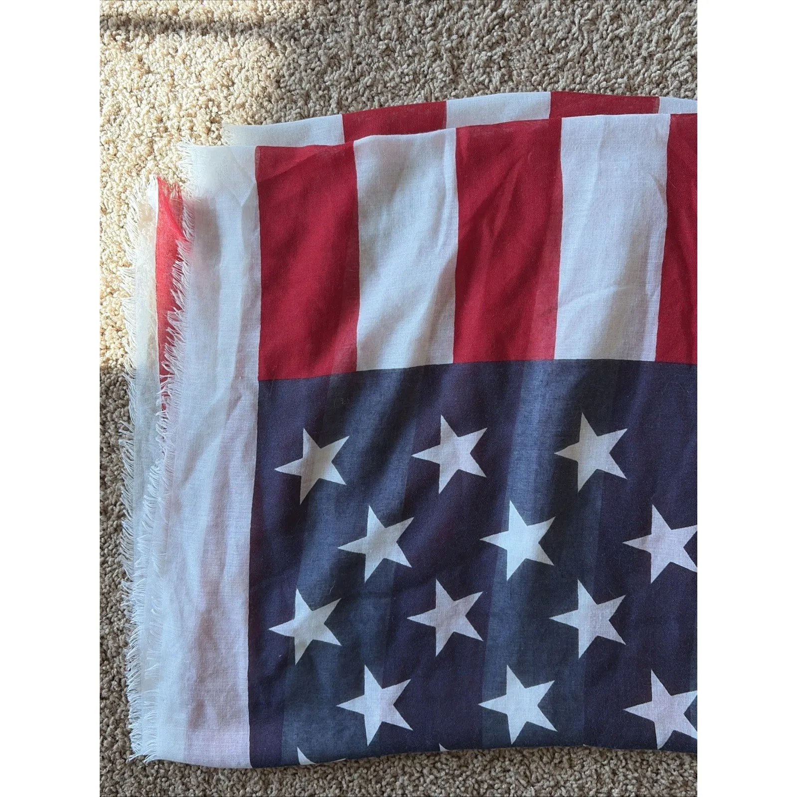 Patriotic 4th July Flag Stars Stripes Lightweight Holiday Scarves Bundle Lot - Image 14