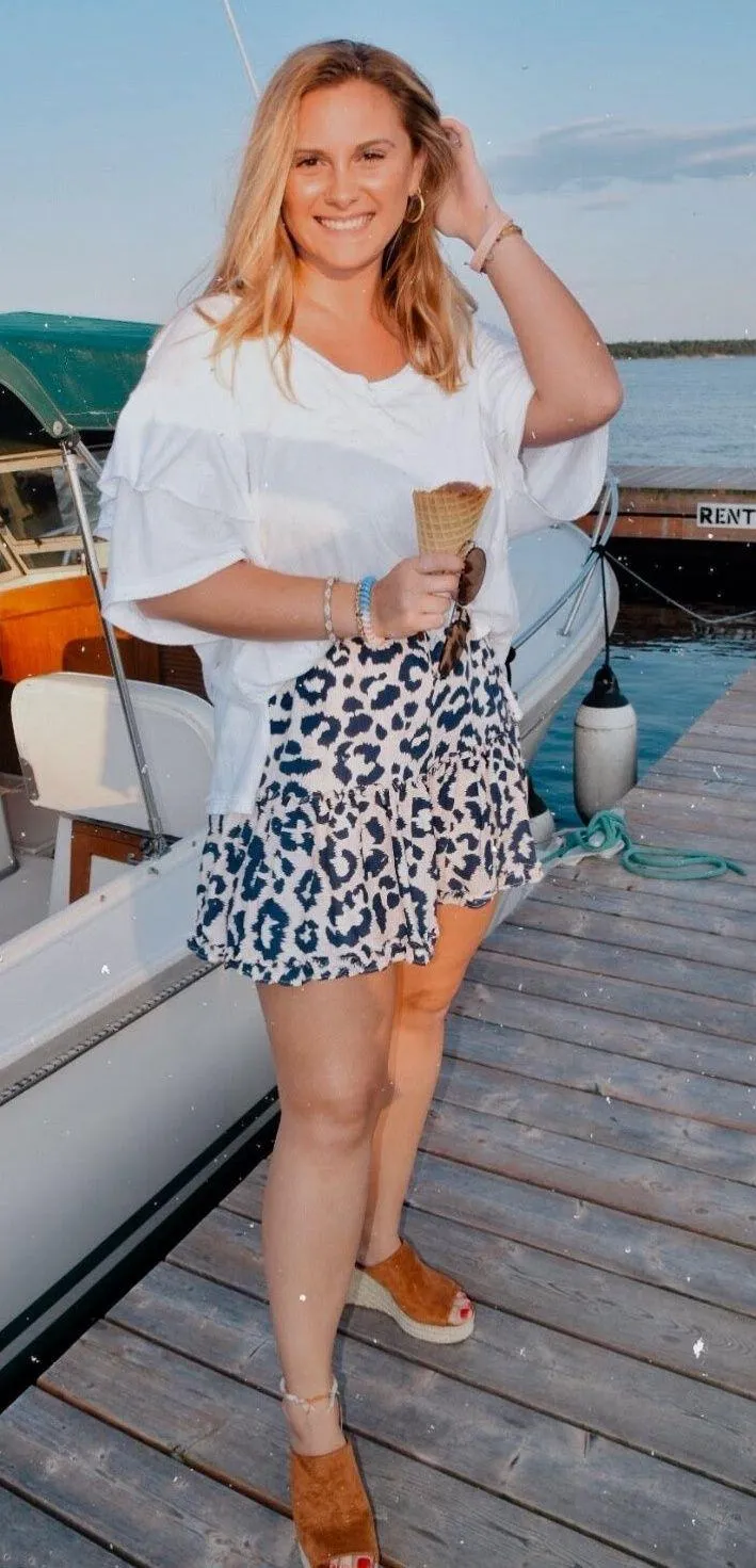 Cheetah Print Skirt - Image 2