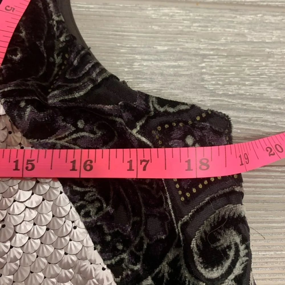 NWT Anthropologie tiny Cassandra sequin tank top - Image 7