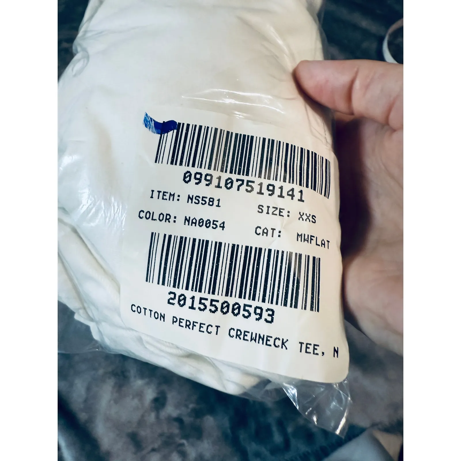 NWT Madewell The Perfect Crewneck Tee in Cotton Eyelet‎ White Size XXS Causal - Image 7