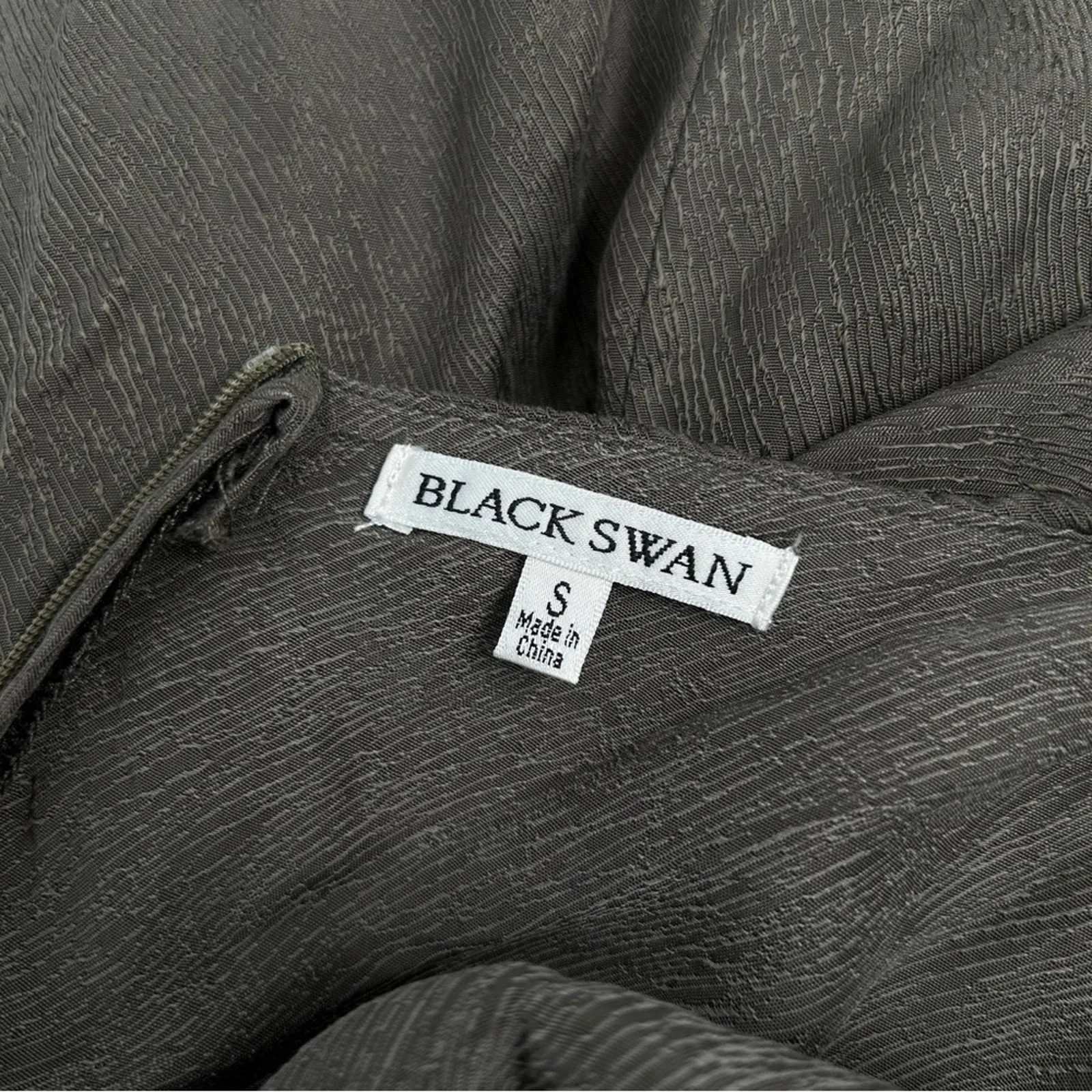 BLACK SWAN Dress Womens Size Small Whimsigoth Goblincore Forest Fairy Grunge - Image 8