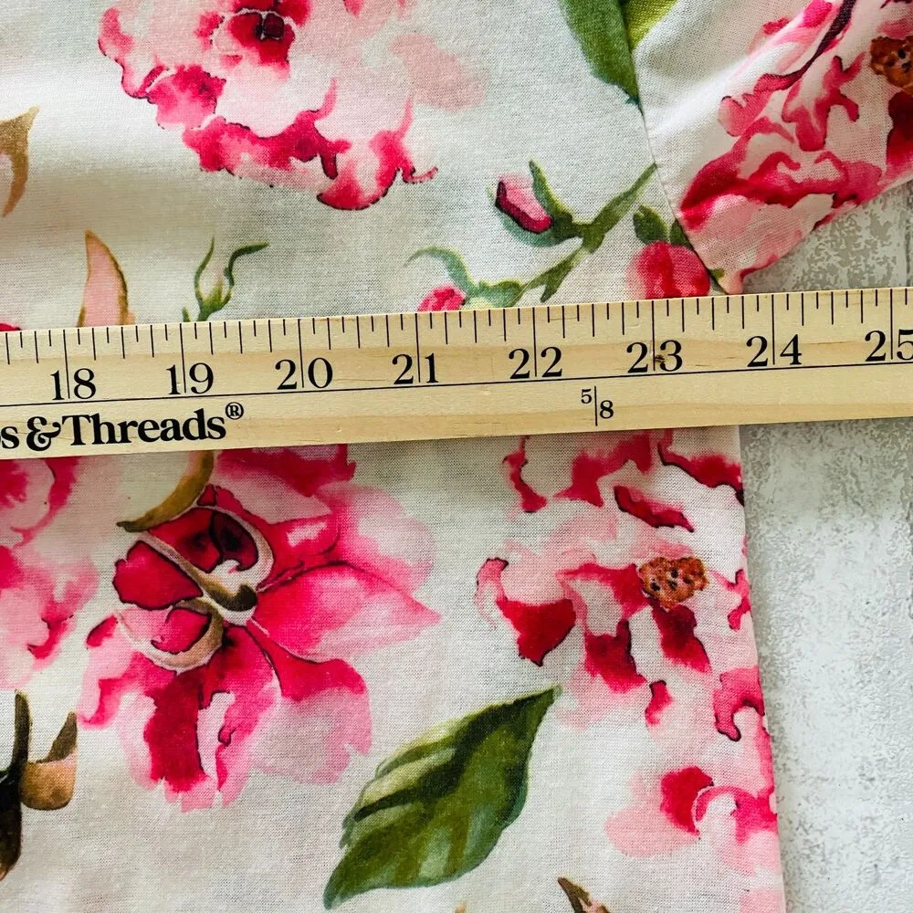 Show Me Your Mumu Cover Up Brie Robe Floral Garden of Blooms OS (Missing Belt) - Image 5