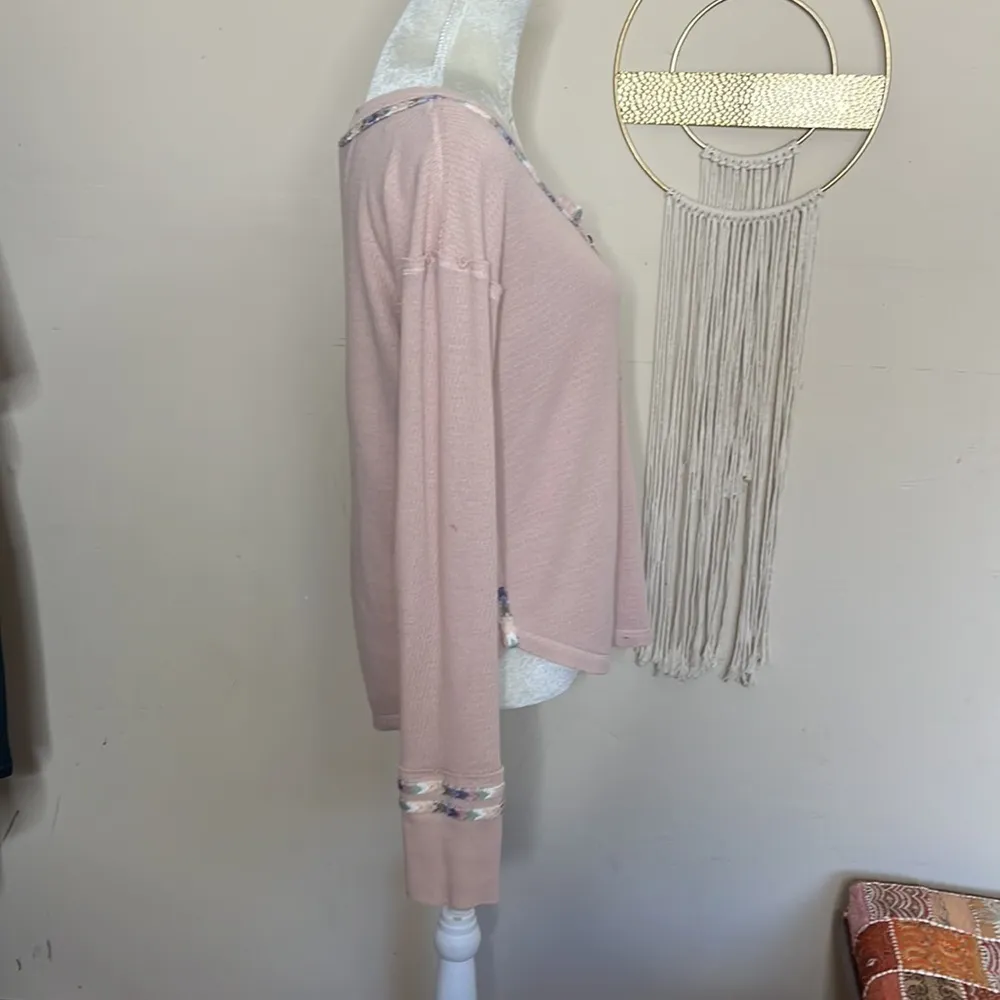 Free people • embroidered rainbow thermal - Image 3