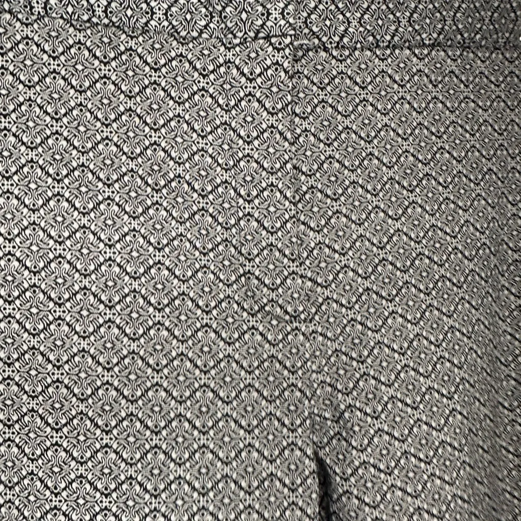 Mario Serrani  Black and Gray Patterned Trousers - Image 3