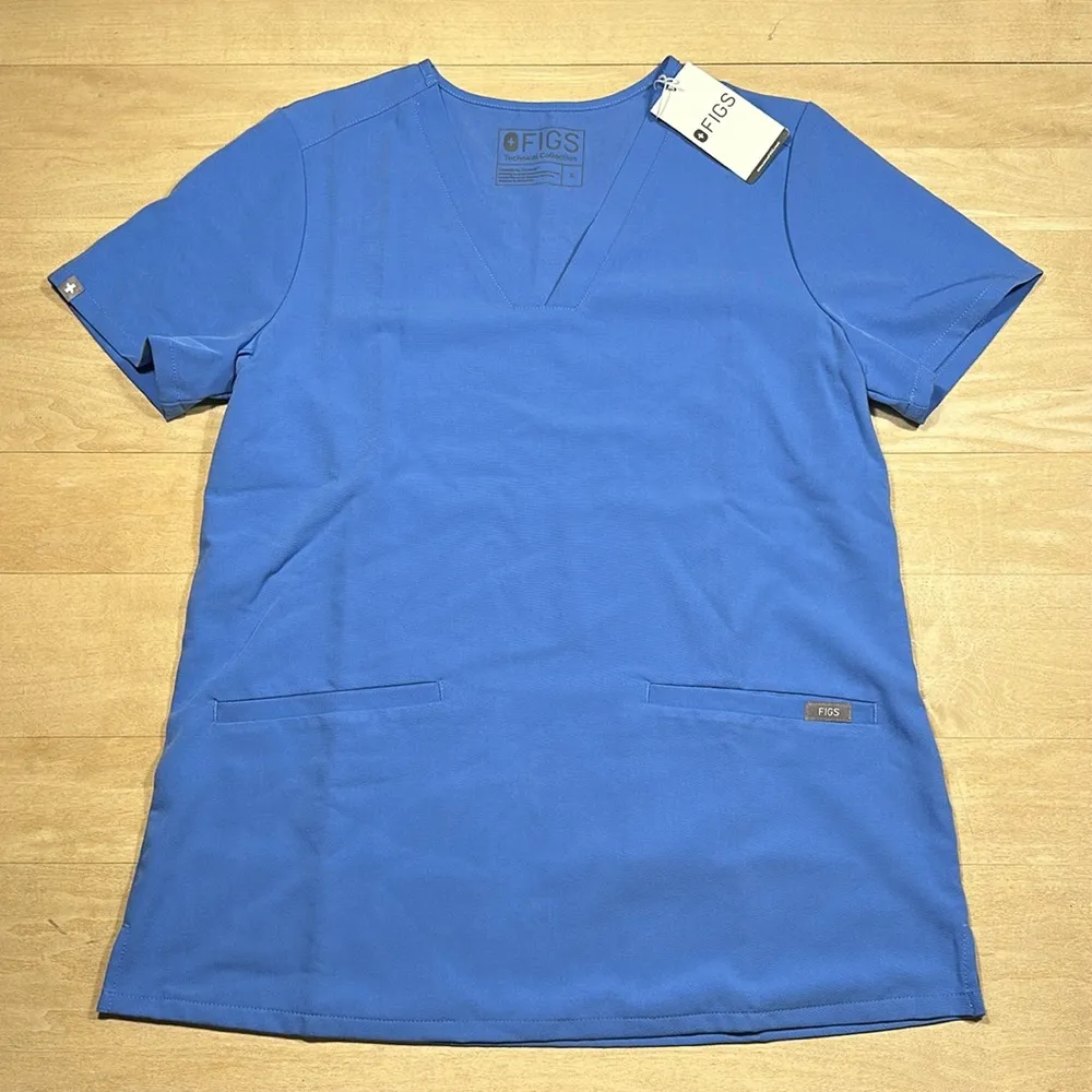 NWT Figs Casma Three-Pocket Scrub Top Sz S - Image 2