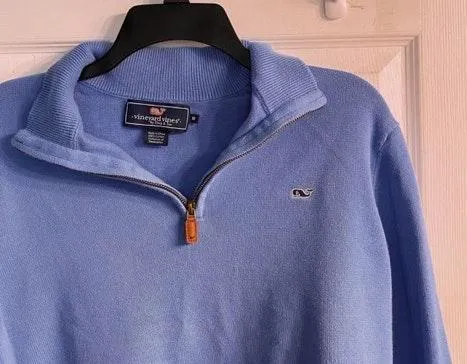 Vineyard Vines 3/4 Zip Up - Image 3