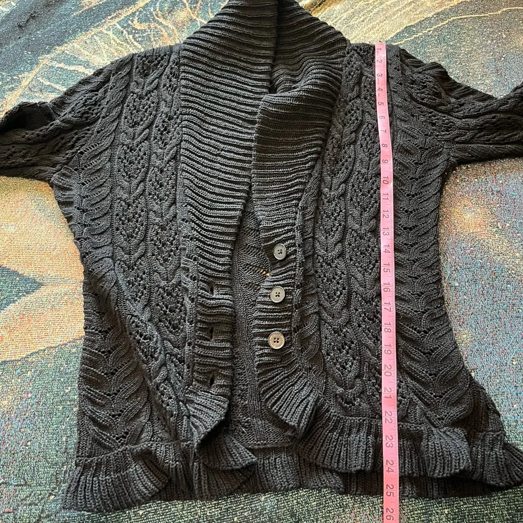 Vintage Lauren Ralph Lauren Black Cotton Puff - Image 12