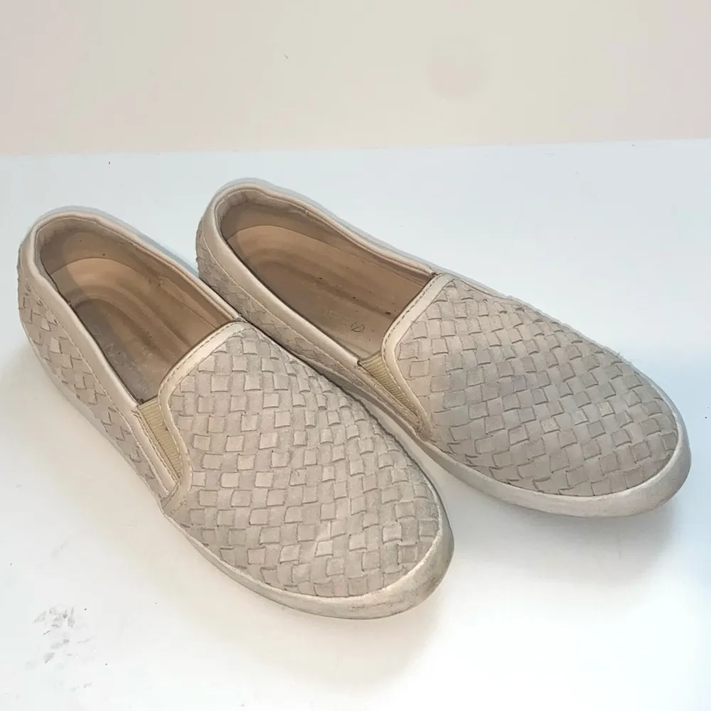Cole Haan Grandpro Spectator Slip On Loafer Sneaker Woven Leather Size 9.5 - Image 3