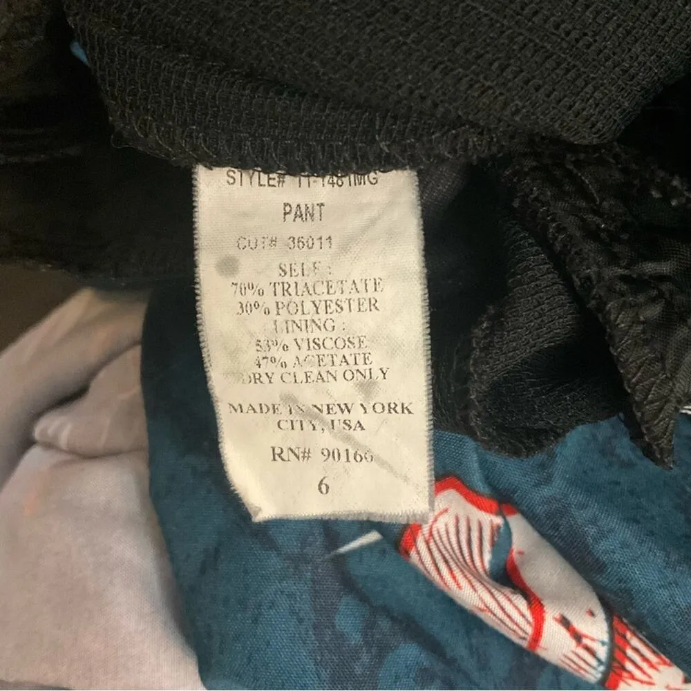 Garfield Marks Black Pants 6 Made in the USA Classic Corporate Normcore Academia - Image 9