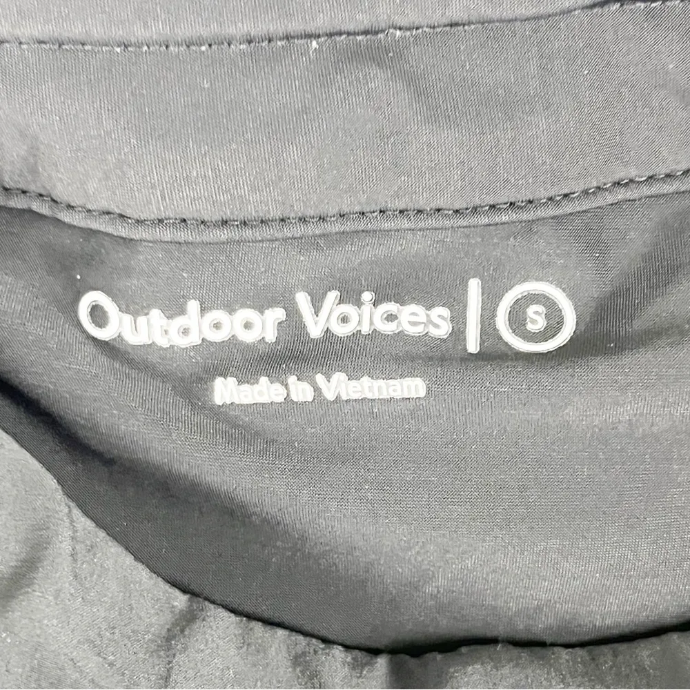 OUTDOOR VOICES Black Athletic Sports Athleisure Utility Skirt, Size Small - Image 3