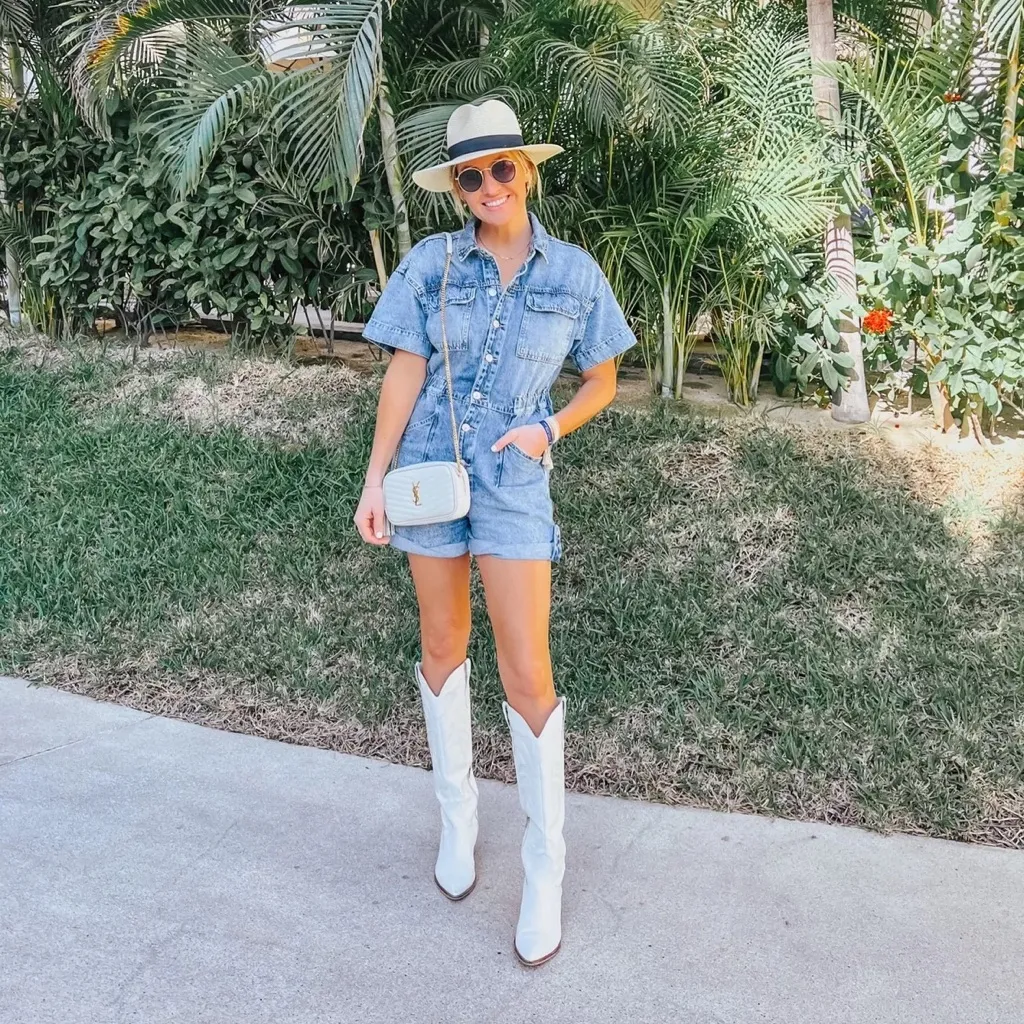 NWT Free People Marci Denim Shortalls - Image 2